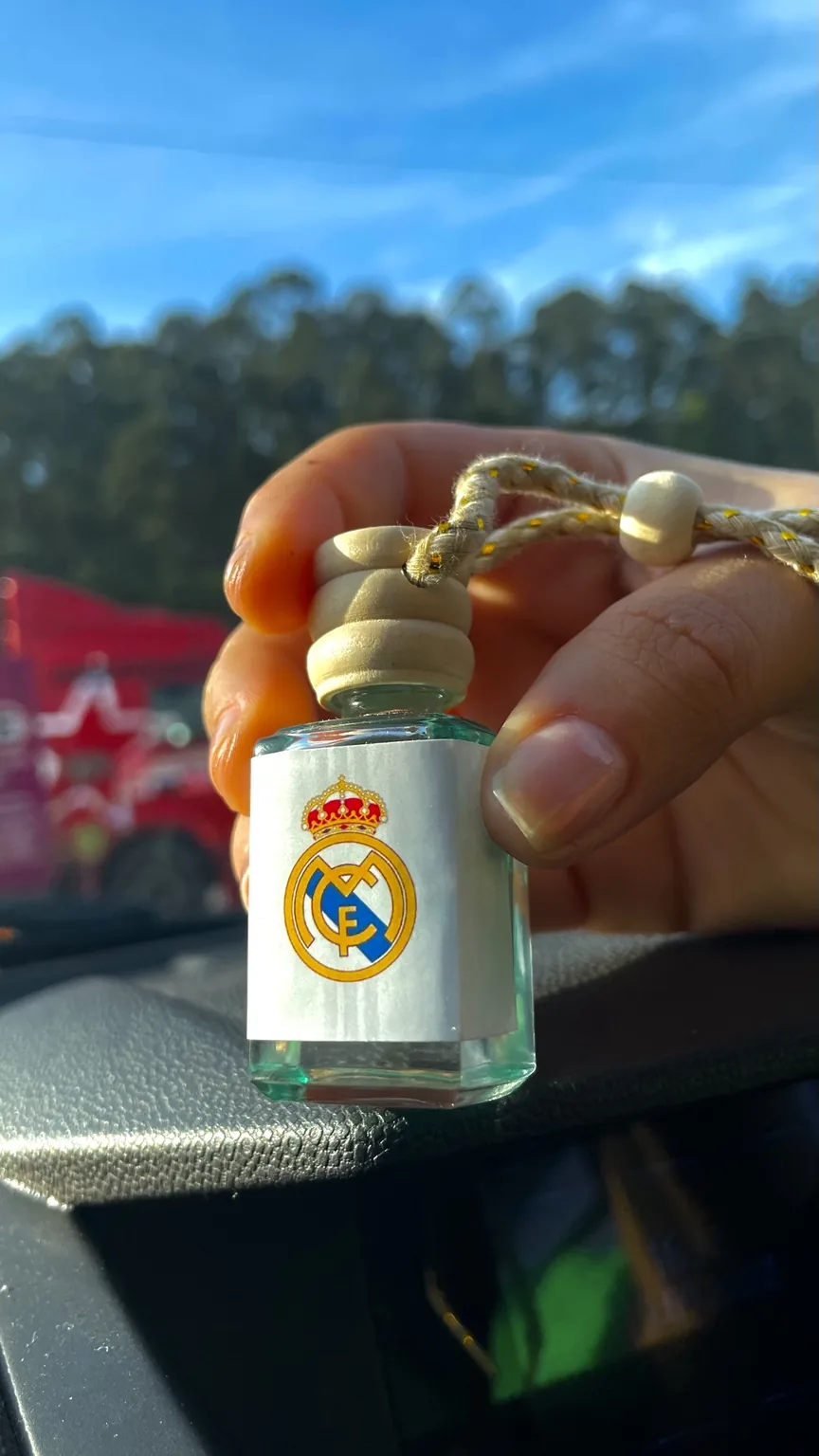 Aromatizante personalizado com escudo
